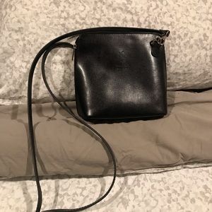 Vera Pelle Italian Leather Small Handbag
